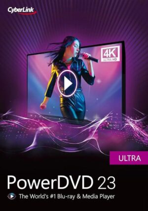 Blu-ray player cyberlink PowerDVD 23 Ultra crack & keygen with activation key free download link for pc full version pre-activated