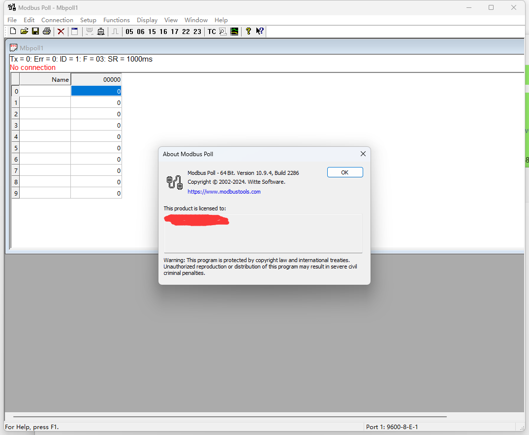 modbus poll free download registration license key
