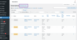 WordPress plugin woocommerce subscriptions plugin latest version license key free download price crack alternative documentation nulled changelog github trial api