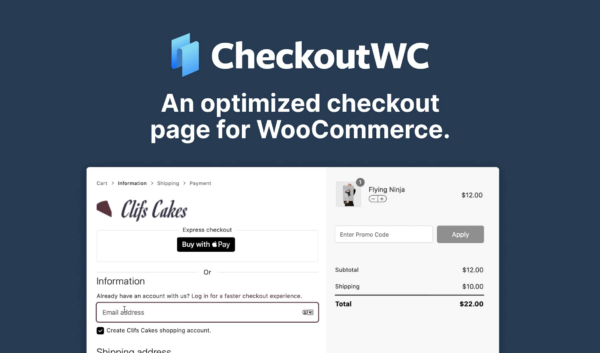 WordPress Plugin CheckoutWC for woocommerce latest version license key crack free download changelog pricing review hooks nulled tutorial documentation alternative shortcode