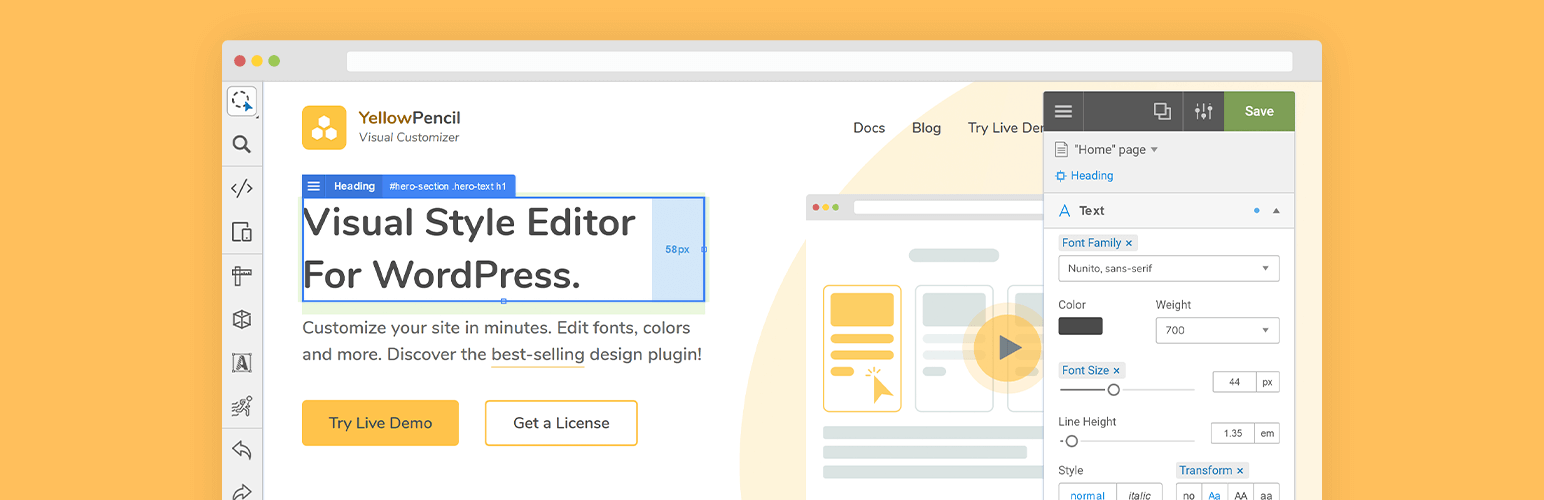 Yellow Pencil Plugin
