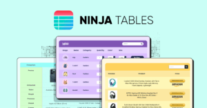 WordPress Plugin ninja tables pro latest version license key crack free download nulled changelog reviews babiato price tables alternative free vs pro