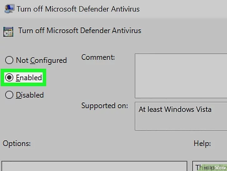 Turn Off Windows Defender in Windows 10 11