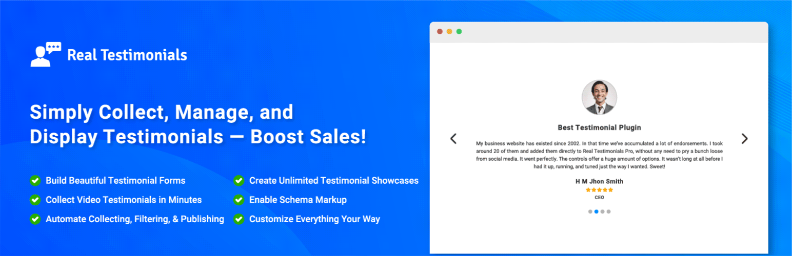 WordPress Plugin Real Testimonials Pro latest version license key crack free download pricing reviews tutorial