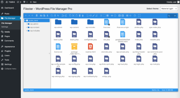 WordPress Plugin WP File Manager PRO latest version license key crack free download review tutorial features changelog